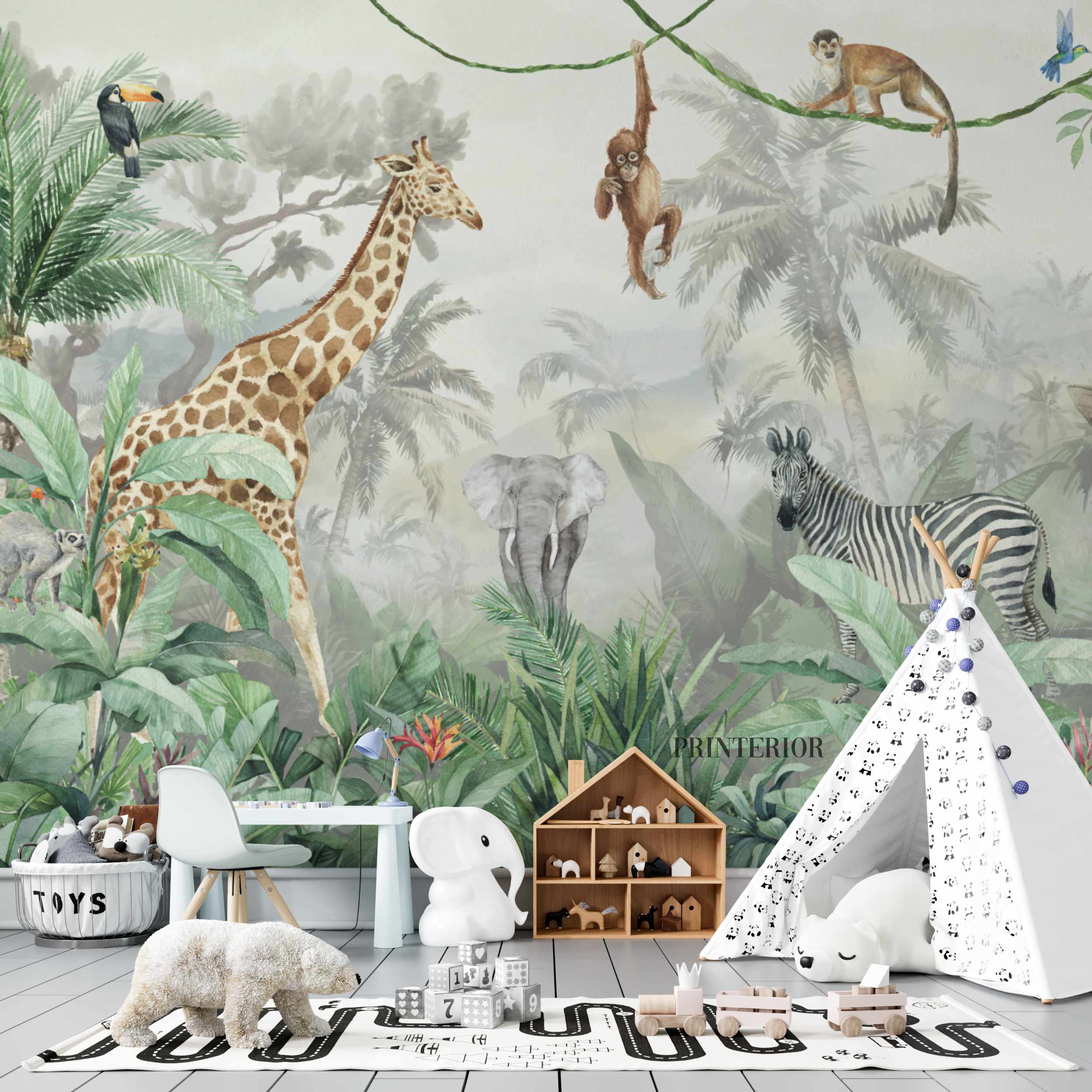 Safari Animals 25 - Printerior