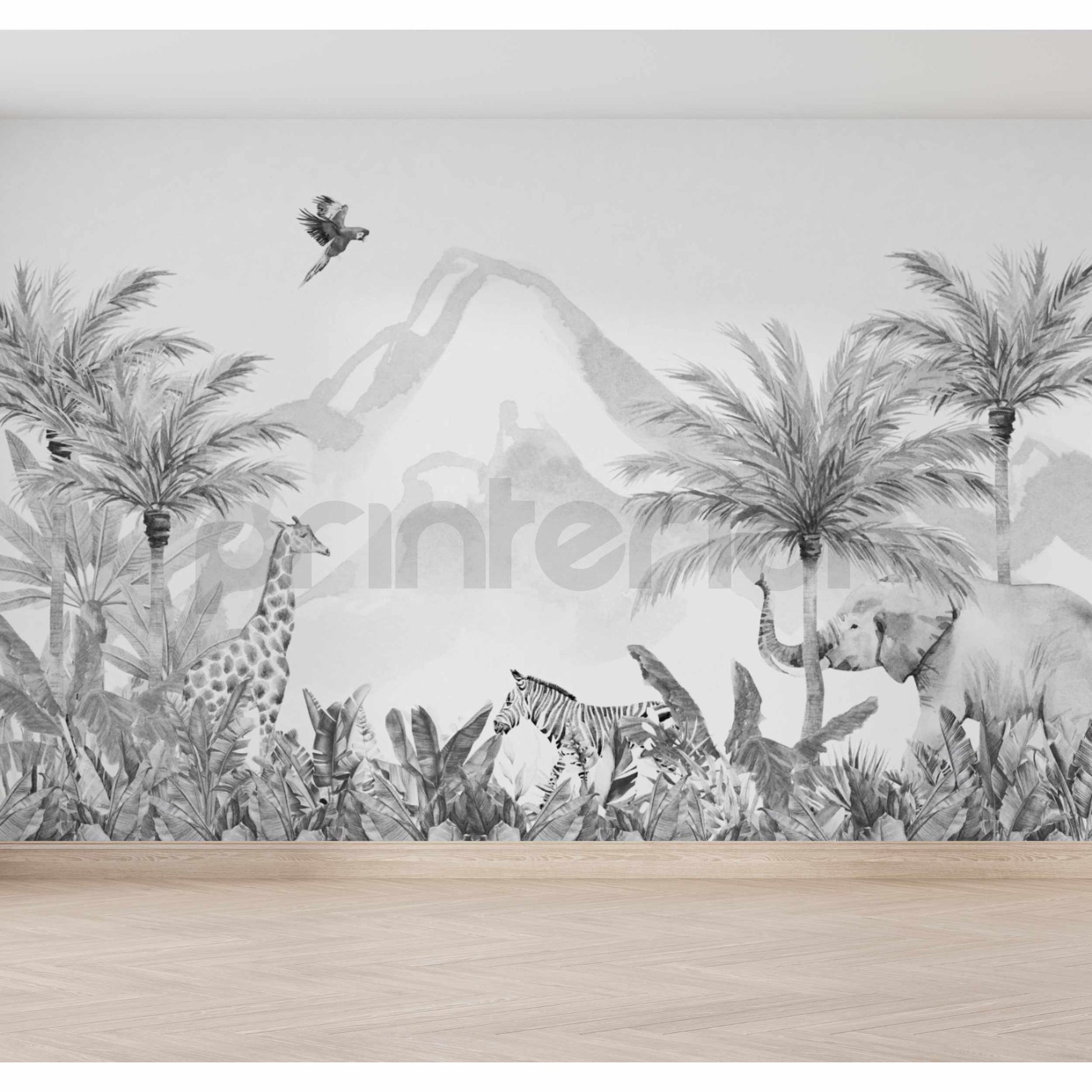 Safari Animals BW 26 - Printerior