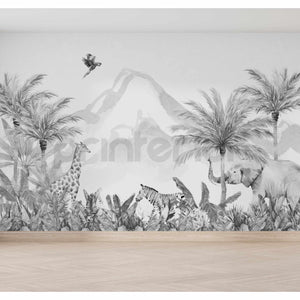 Safari Animals BW 26 - Printerior