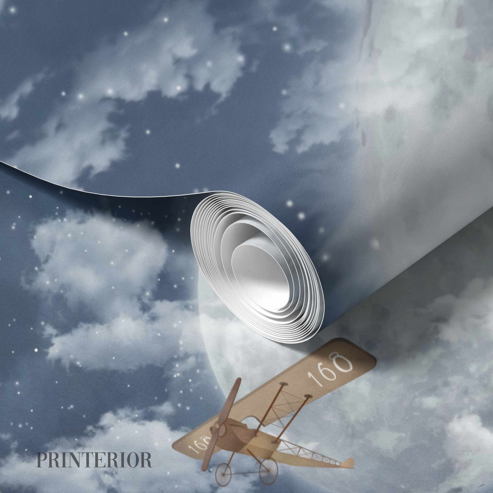 Three Planes Blue - Printerior