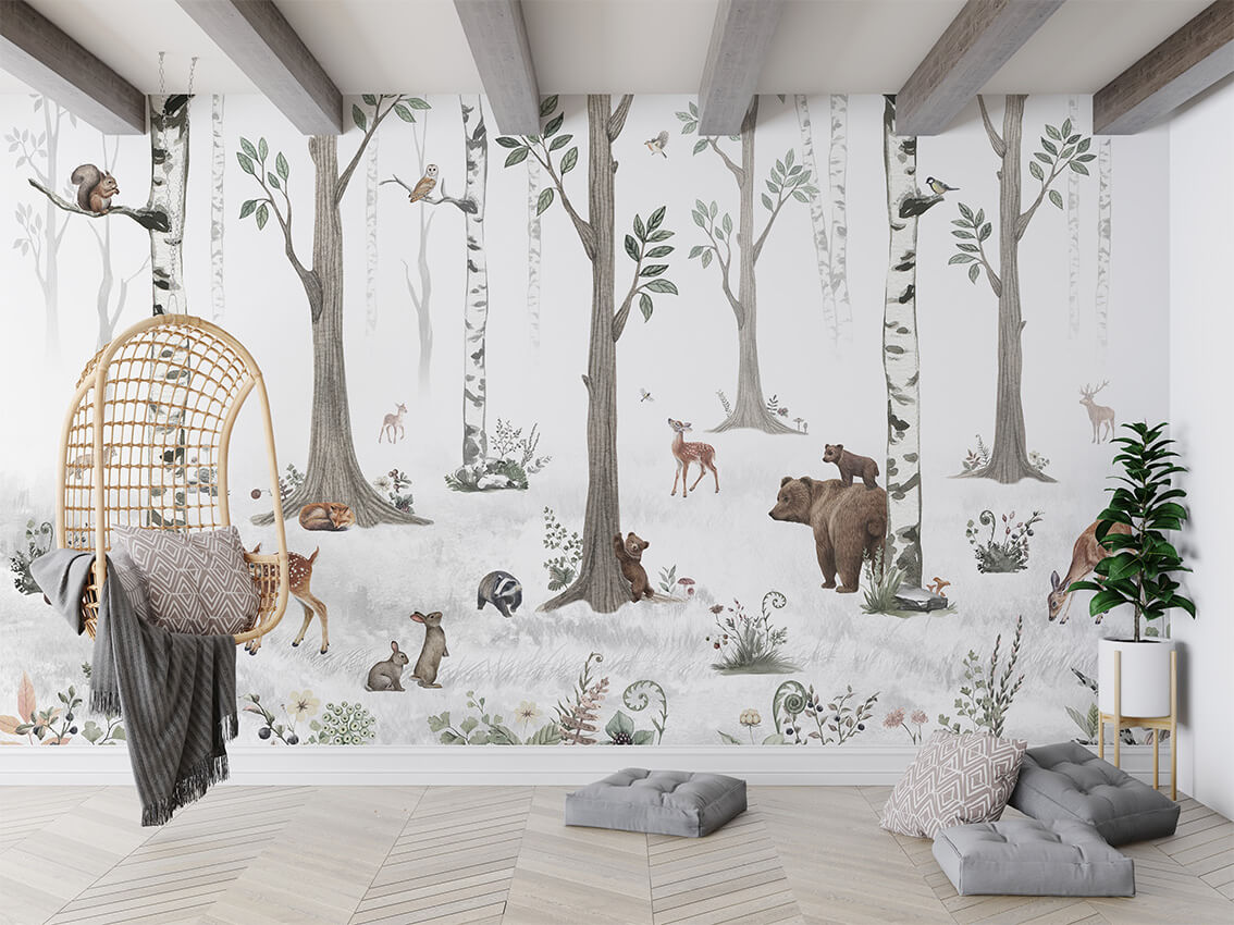 White Forest ilustrim elegant me pyll.