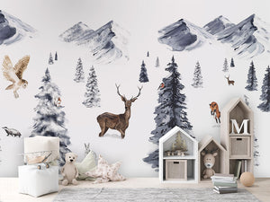 WinterWonderland  ilustrim artistik woodland.