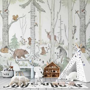 Woodland Friends - Printerior