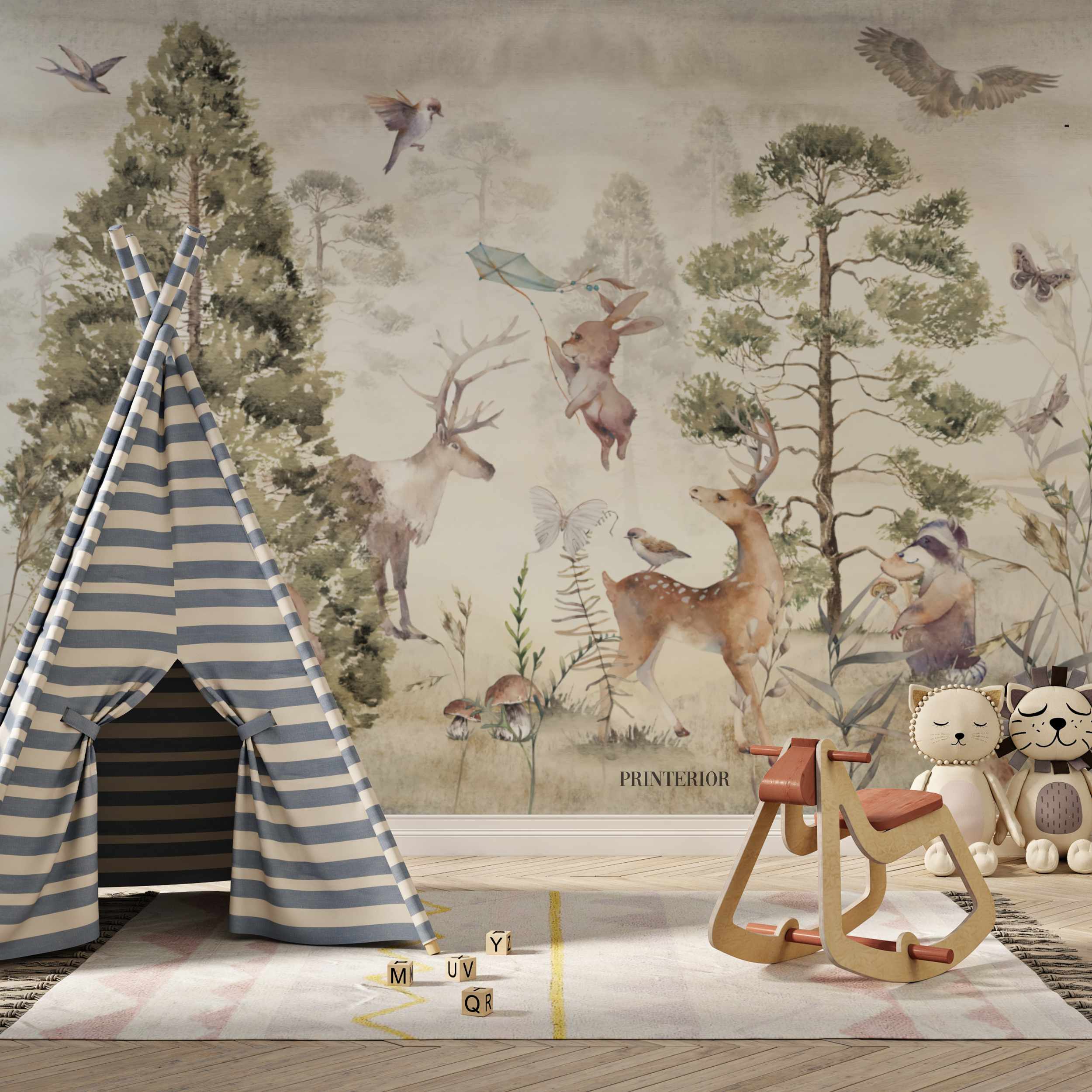 Woodland Family - Printerior