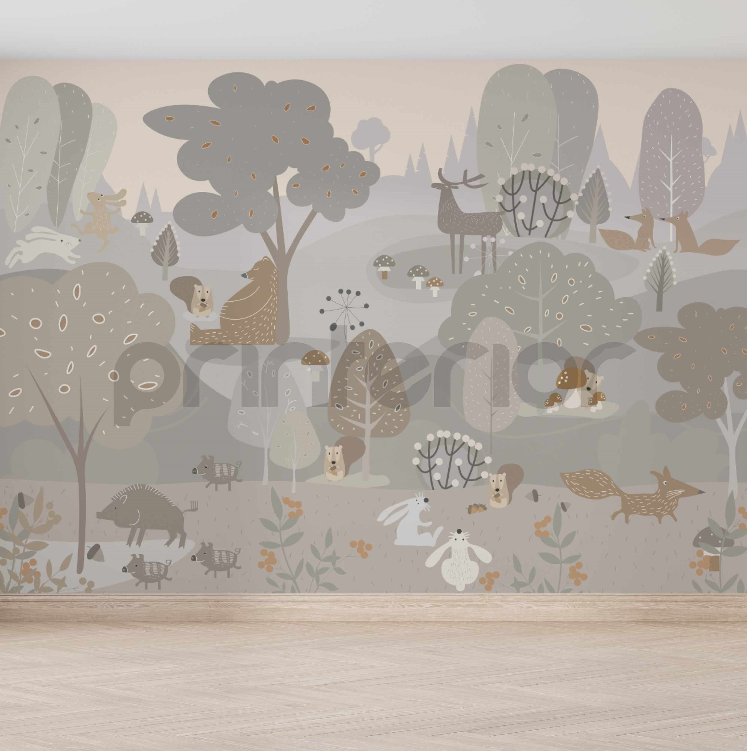 Woodland Friends 5 - Printerior