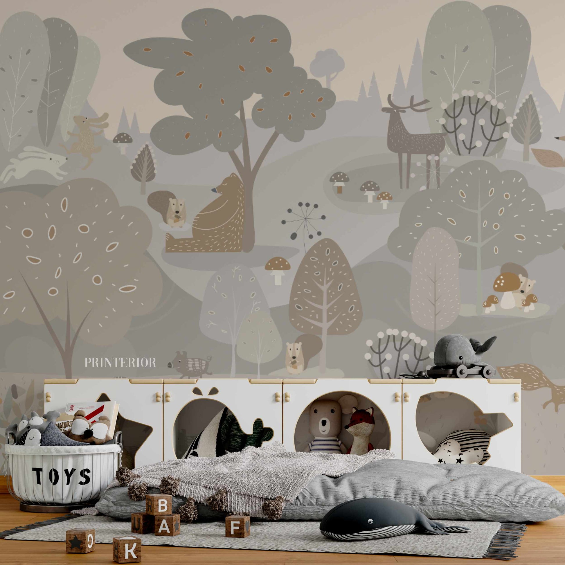 Woodland Friends 5 - Printerior