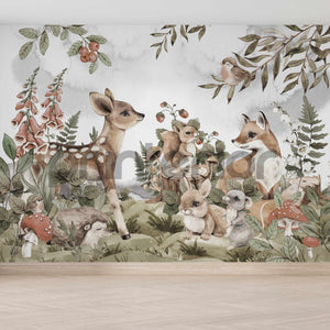 Woodland Friends Hangout - Printerior