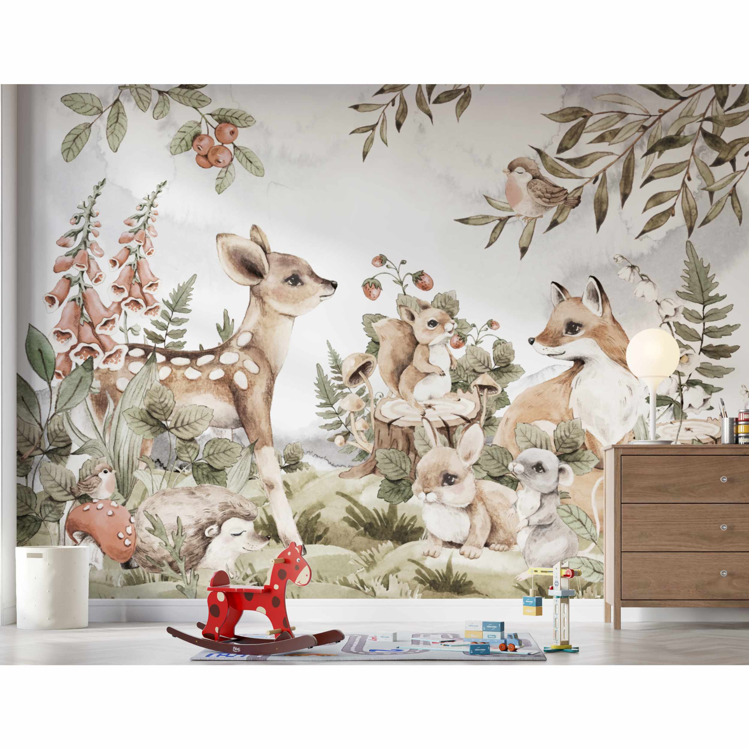 Woodland Friends Hangout - Printerior