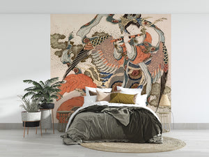 Asian Angel, letër murale në ambient – Bedroom 1