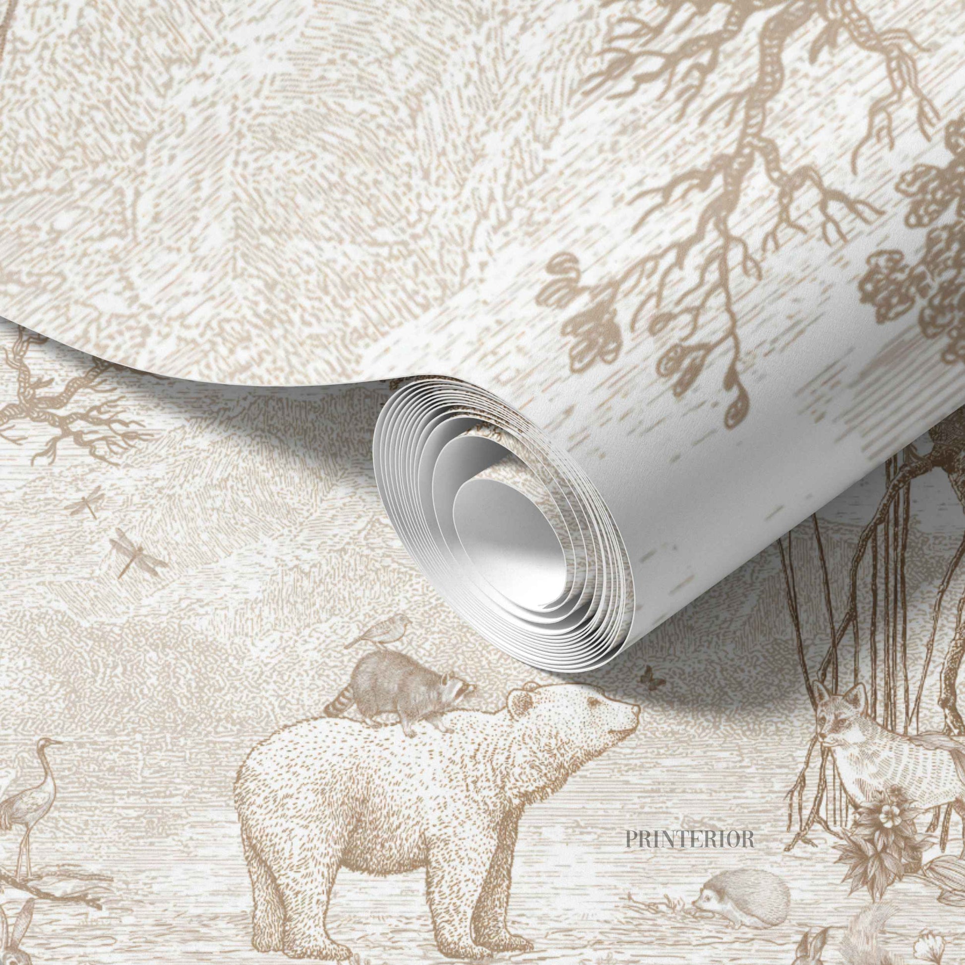 Bear engrave 2 - Printerior