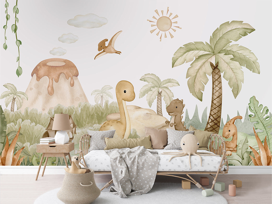 Dino Baby – letër murale për dhomë fëmijësh, Rotan couch