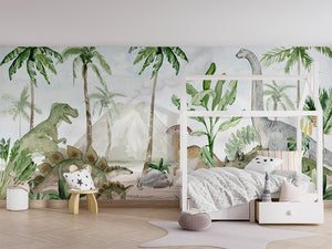 Dino Joy – letër murale për dhomë fëmijësh, House bed