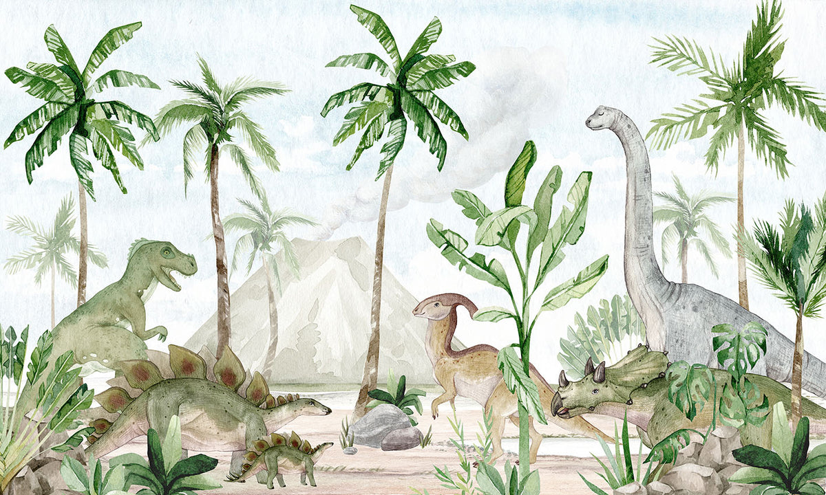 Dino Joy nga Oliver Robins – dizajni i plotë i letrës murale