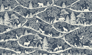 Nordic Nature – Blue White, dizajni i plotë për personalizim