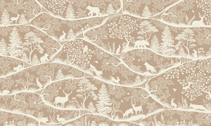 Nordic Nature – Brown White, dizajni i plotë për personalizim
