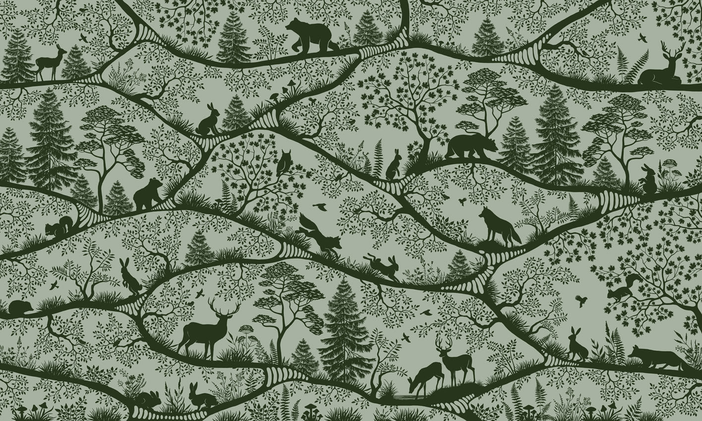 Nordic Nature – Green Green, dizajni i plotë për personalizim
