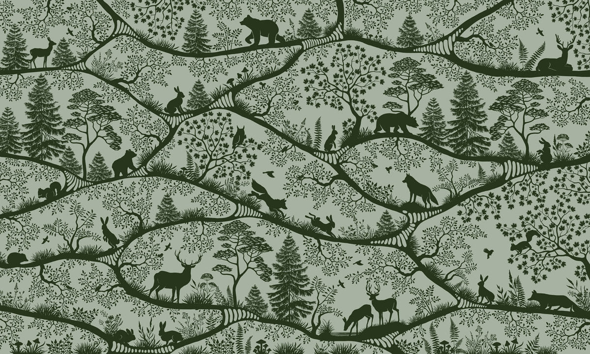 Nordic Nature – Green Green, dizajni i plotë për personalizim
