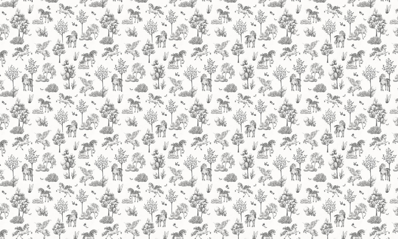 Dizenjo e plotë Amazing Unicorns – Black White