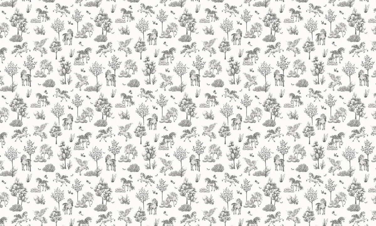 Dizenjo e plotë Amazing Unicorns – Black White
