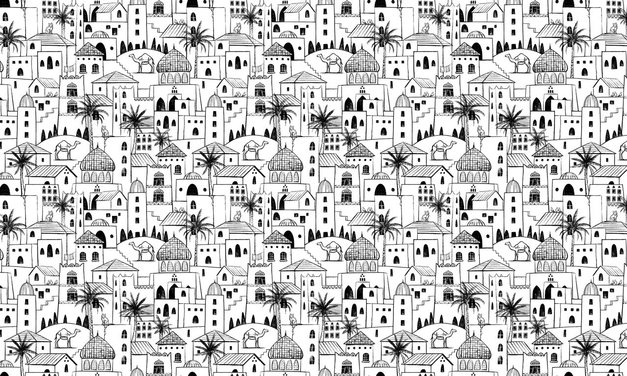 Dizenjo e plotë Desert Stories – Black White