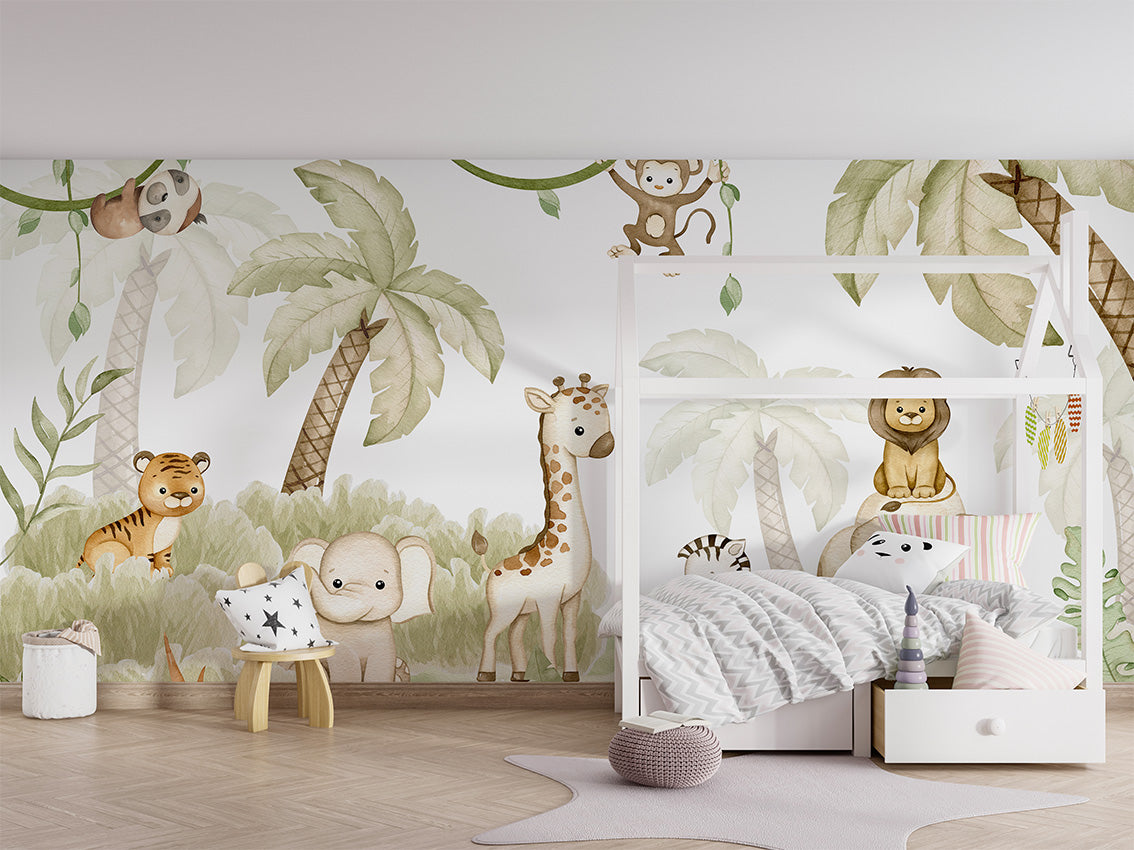 Savannah Joy, letër murale në ambient – House bed