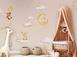 Sweet Dreams – Pink, letër murale në ambient – Crib 1