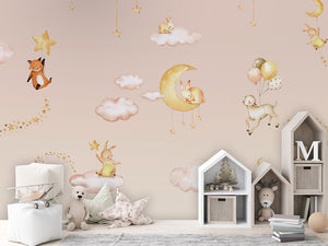 Sweet Dreams – Pink, letër murale në ambient – House cabinets